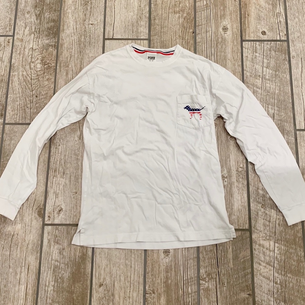 USA PINK long sleeve tee